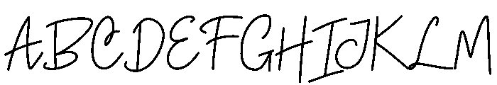 Daily Ink Font UPPERCASE