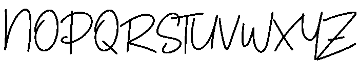 Daily Ink Font UPPERCASE