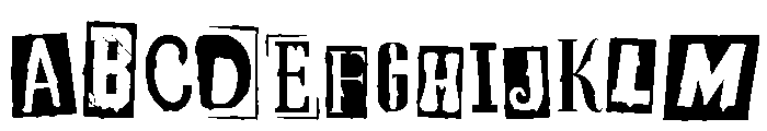 Daily Mail Magazine Regular Font UPPERCASE
