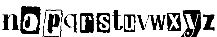 Daily Mail Magazine Regular Font LOWERCASE