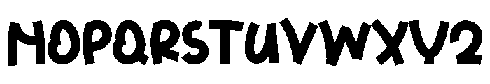 Daily Monday Font LOWERCASE