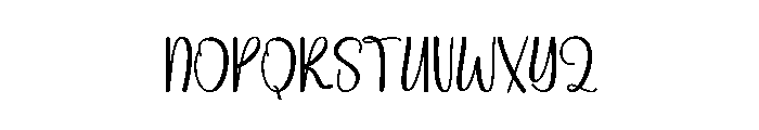 Daily Morning Font UPPERCASE