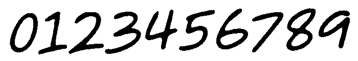 Daily Pages Regular Font OTHER CHARS