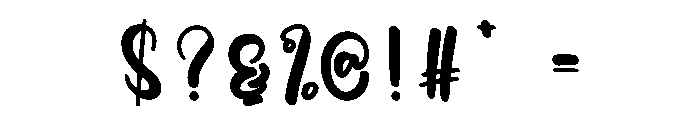 Daily Pantry Font OTHER CHARS