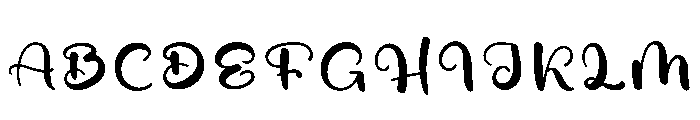 Daily Pantry Font UPPERCASE