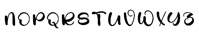Daily Pantry Font UPPERCASE