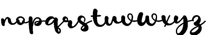 Daily Pantry Font LOWERCASE