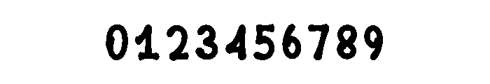 Daily Person Font OTHER CHARS