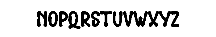 Daily Person Font UPPERCASE