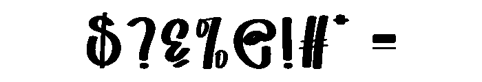 Daily Rainbow Font OTHER CHARS