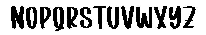 Daily Rainbow Font LOWERCASE