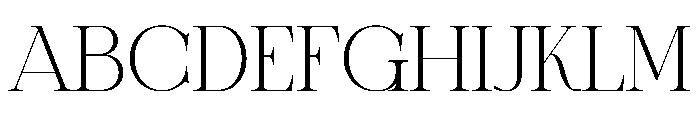 Daily Ramide Font UPPERCASE