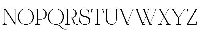 Daily Ramide Font UPPERCASE