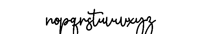 Daily Schedule Font LOWERCASE