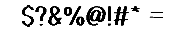 Daily Secrets Font OTHER CHARS