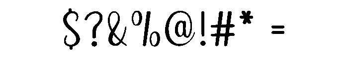 Daily Soulmate Font OTHER CHARS