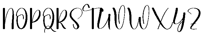 Daily Soulmate Font UPPERCASE