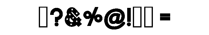 Daily Star Regular Font OTHER CHARS
