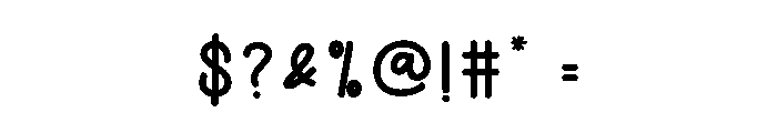 Daily Warmer Font OTHER CHARS