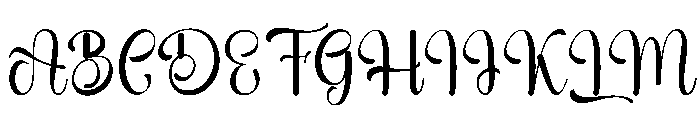 Daily Working Font UPPERCASE