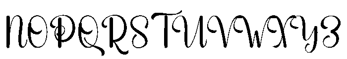Daily Working Font UPPERCASE
