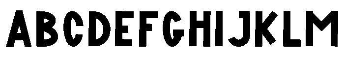 Daily1 Font UPPERCASE