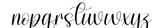 Dailystory Font LOWERCASE