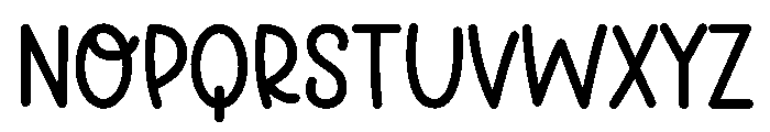 Dainty Bloom Font UPPERCASE