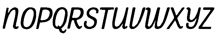 Dainty Scrip Font UPPERCASE