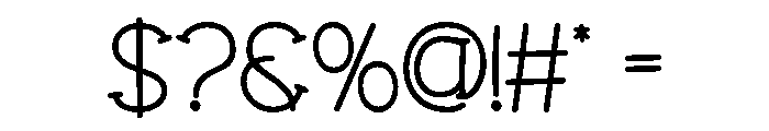 DaintyHearts-Regular Font OTHER CHARS