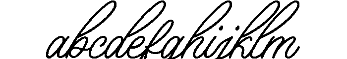 Daintyline Regular FONT
