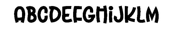 Dairy Abigail Font UPPERCASE