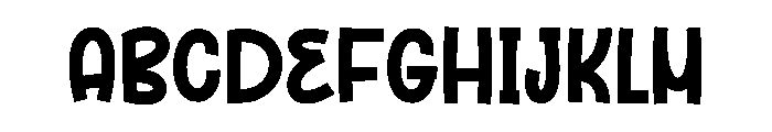 Dairy Shylie Font UPPERCASE
