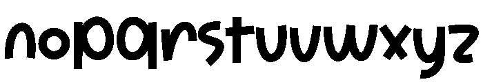 Dairy Shylie Font LOWERCASE