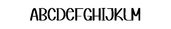 Dairy Spirit Font UPPERCASE
