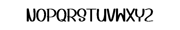 Dairy Spirit Font UPPERCASE