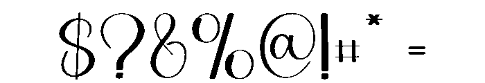 Dairy Whitener Font OTHER CHARS