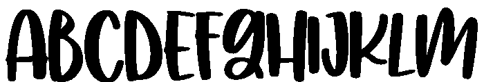 Dairyland Font UPPERCASE