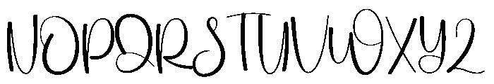 Dairymilky Font UPPERCASE
