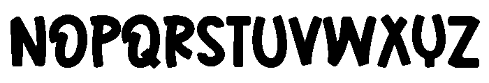 Dairys February Font UPPERCASE