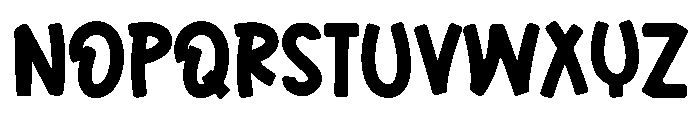 Dairys February Font LOWERCASE