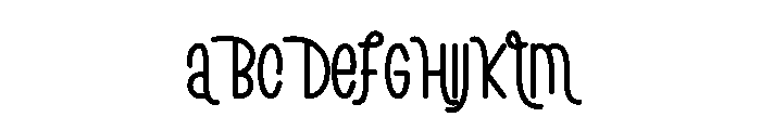 Dairys Kimberly Font UPPERCASE