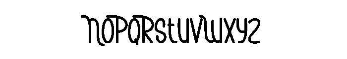 Dairys Kimberly Font LOWERCASE
