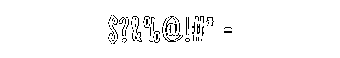Daisy Chaining Font OTHER CHARS