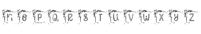 Daisy Crest Font UPPERCASE