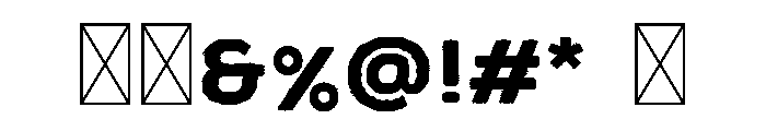 Daisy Dot MintGarden Font OTHER CHARS