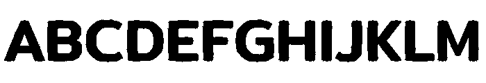 Daisy Dot MintGarden Font UPPERCASE
