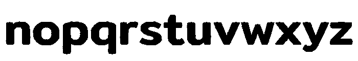 Daisy Dot MintGarden Font LOWERCASE