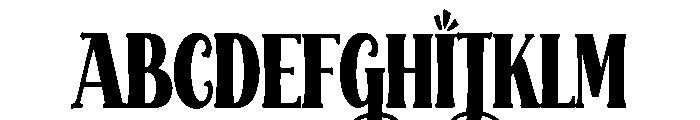 Daisy Flourish Font UPPERCASE