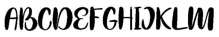 Daisy Girly Font UPPERCASE